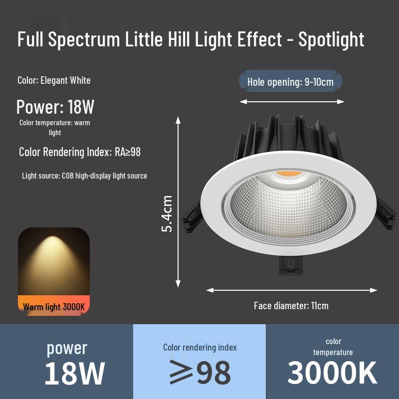 Recessed Super Bright Ceiling Downlight for Home and Commercial Spaces