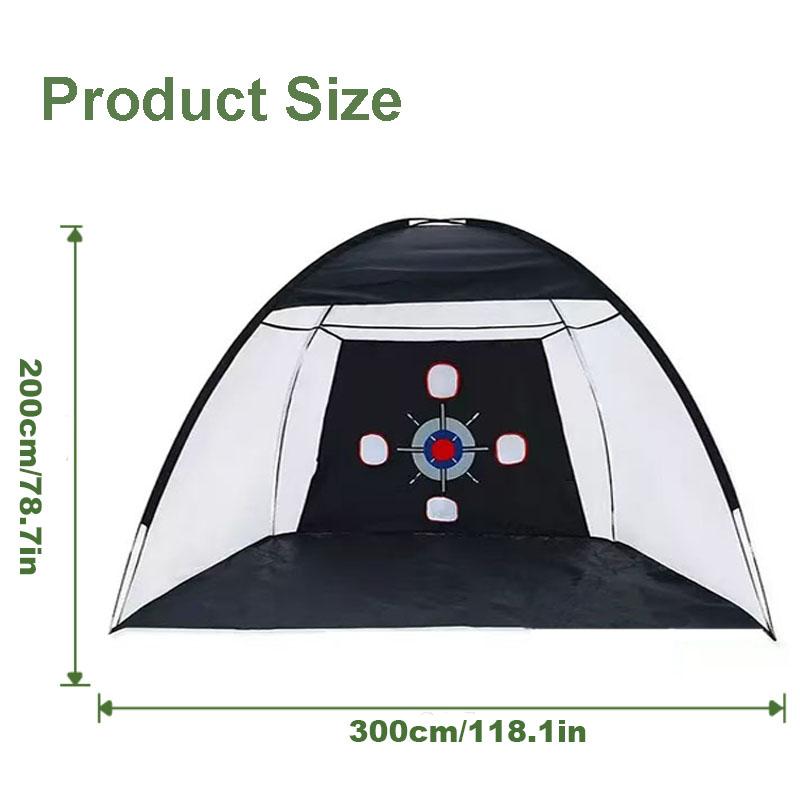 Outdoors Golf Practice Net, Golf Net Backyard Driving, Golf Swing Net, Heavy Duty Golf Practice Hitting Net, Quick Setup Golf Net with Carry Bag