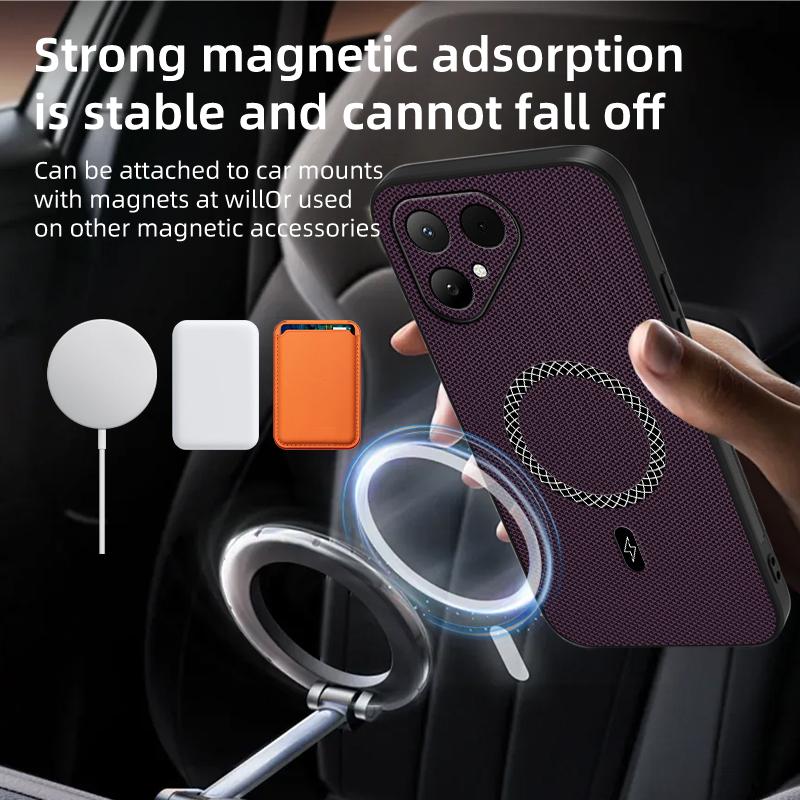 Pova 6 Pro Anti-Scratch Magnetic Phone Cover For Tecno Pova Curve 2 Shockproof Lens Protection Wireless Charging Case POP 10