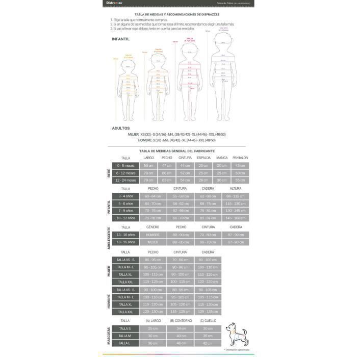 Costume De Mariquita - ATOSA - Tutu Pour Fille - Multicolore - Inclus: Mono, Ailes, Antennes