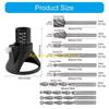 F26C 11Pcs Drill Locators Rotary Positioner Professional Drill Grindering Polishing