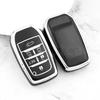 Silver Edge Tpu For Toyota Hilux Innova Camry Prado Crown Tlk 200 Yaris Land Cruiser 200 300 Fortuner Cross Car Key Case Cover