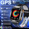New Military GPS Smartwatch Men 10ATM IP69K Waterproof Smart Watch Compass Altimeter Air Pressure 530mAh Bluetooth Call Watches