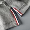Trendy Export Tail Single Cut-off Short-Sleeved Polo Shirt with Collar