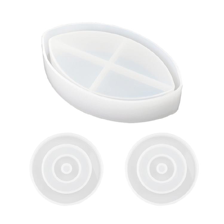 

Crystal Devil Blue Eye Tea Tray Coaster Resin Mold Making Coaster Resin Mold 1
