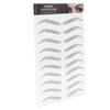Long Lasting Eyebrow Transfers Sticker Household Portable Women Eyebrow Tattoo StickerBLACK-08