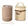 Large Capacity Thermal Lunch Box Round Insulated Lunch Box Portable Lunch Container Set  School