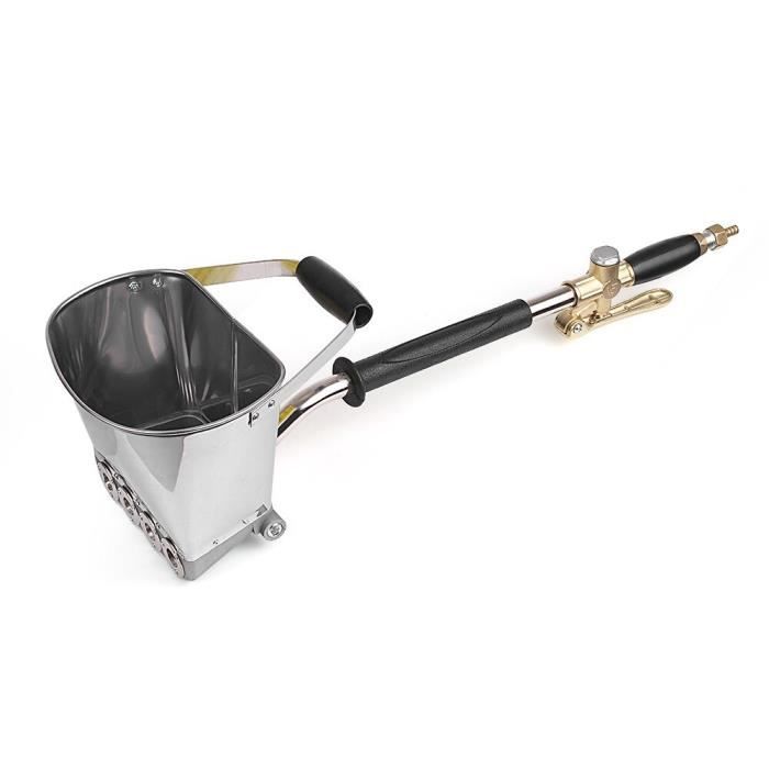 Farbe Standard-Set Spritzpistole für Zementwände Mörtel Sprühgerät Pistole T-Pistole