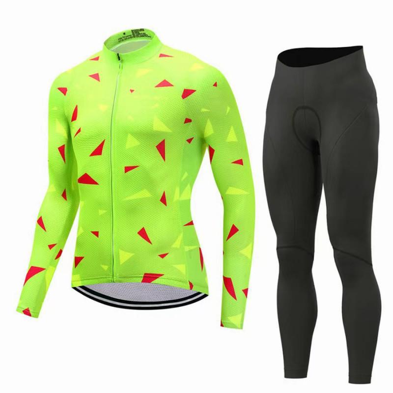 Tour De Men Women's Long-sleeved Bicycle Riding Clothes Outdoor Mountain Road Equipment Factory