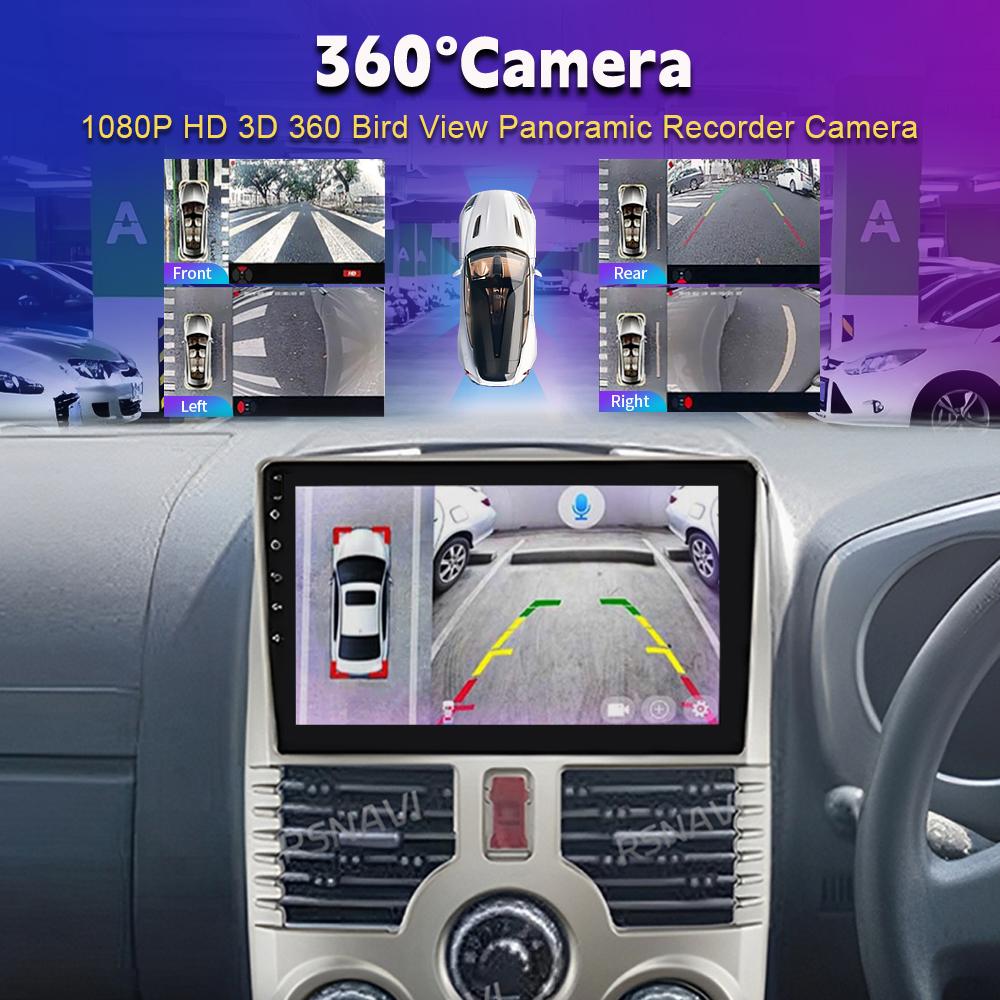 Android 16 Car Stereo Carplay Auto with 2K Screen, BT Multimedia Player for Toyota Rush DAIHATSU TERIOS, Stereo Car Radio 2006-2016