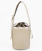 Official Shoulder Bag MED BELT DRAWST Ecru Moon Raffia [LeSportsac] TOTE/2009 Women's
