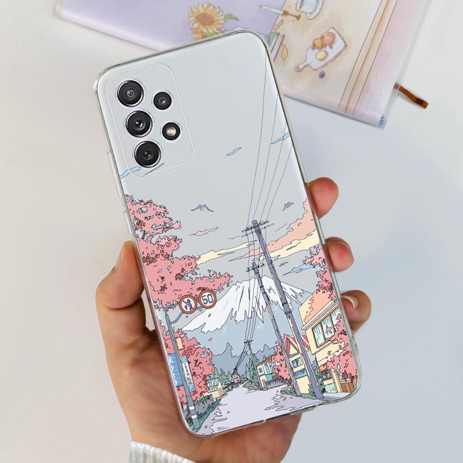 Stylish Soft Silicone Case For Samsung Galaxy A33 A53 A73 5G Clear TPU Phone Back Cover For Samsung A73 A53 A33 A336B A53B A736B
