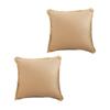 Solid Color Velvets Throw Pillow Case with Tassels Trim Bohemians Style for Living Room Decoration 18x18