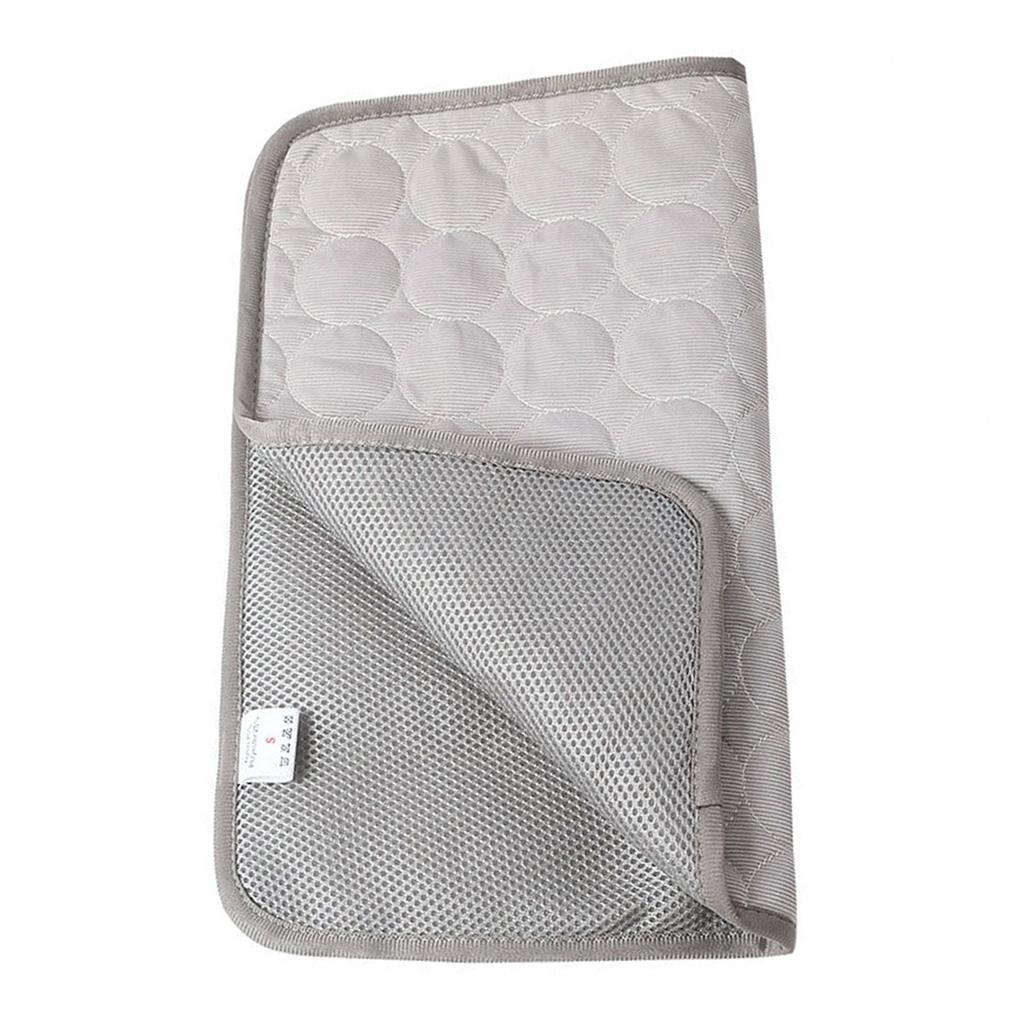 Dog Cooling Mat Pet Sleeping Pad Summer Puppy Cooling Mats Foldable Pet Pads For Medium Small Dogs Cats 30 X 40cm