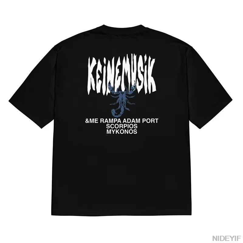 

Летняя футболка Keinemusik X Pacha для мужчин и женщин, модная уличная хлопковая футболка с коротким рукавом, принт в стиле хип-хоп, спорт, P5 XXXXL