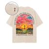 Art Printed T-shirt Men Women Clothing Summer Short Sleeve Cotton Tshirt Vintage Washed Oversized Tee Tops