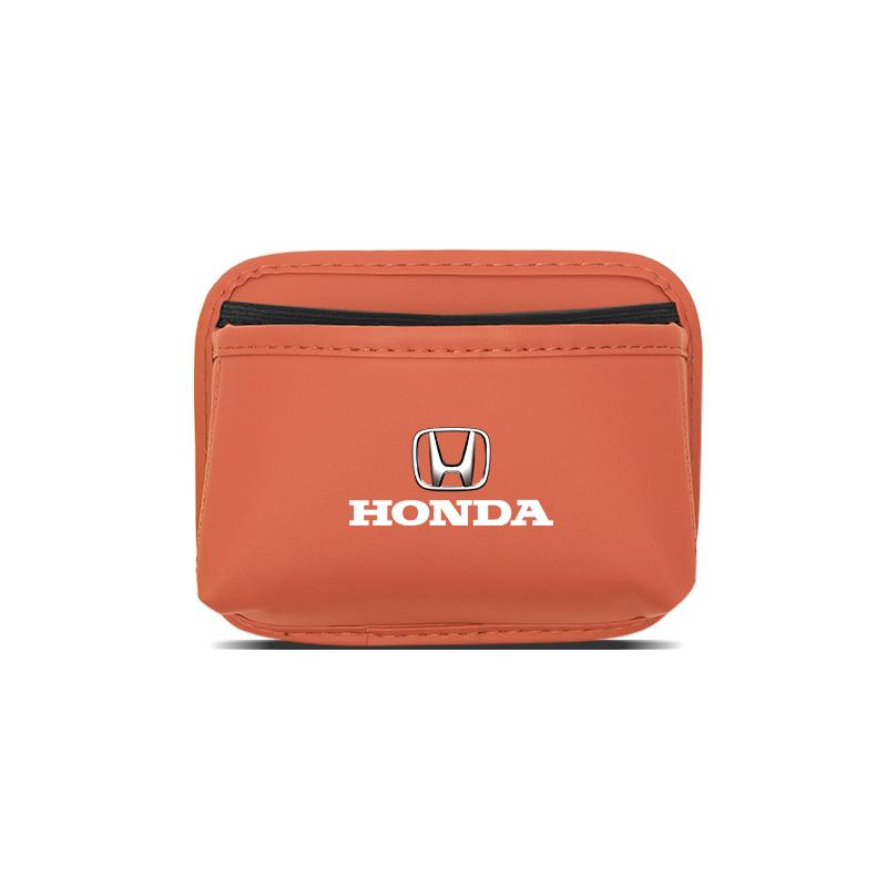 Car Organizer Pocket Bag Cards Phone Key Paste Bag Interior Accessories For Honda Jazz HRV CRZ 5th City CRXCivic FIT CRV Accord ajt256