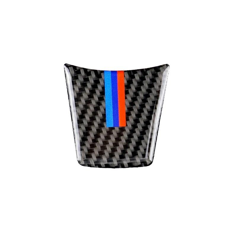 Karbon Fiber Araba direksiyon Çıkartmaları Kapak Trim Etiket Şerit Parçaları Dekorasyon İç Aksesuarları BMW E89 Z4 2009-2016