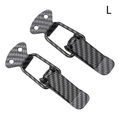Lot de 2 attaches à dégagement rapide pour pare-chocs de voiture, crochet de sécurité, kit de clips de verrouillage pour capot de voiture de course, camion, accessoires automobiles