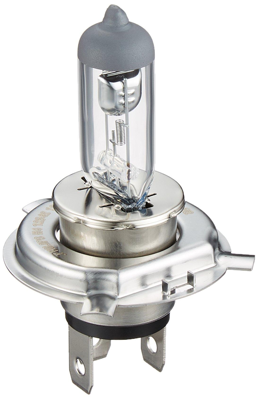 Philips Automotive Halogen Headlight Bulb H4 12V ECE and DOT Imported Car 1 Vehicle Inspection PHILIPS 12342B1 60/55W Replacement/Original Part,