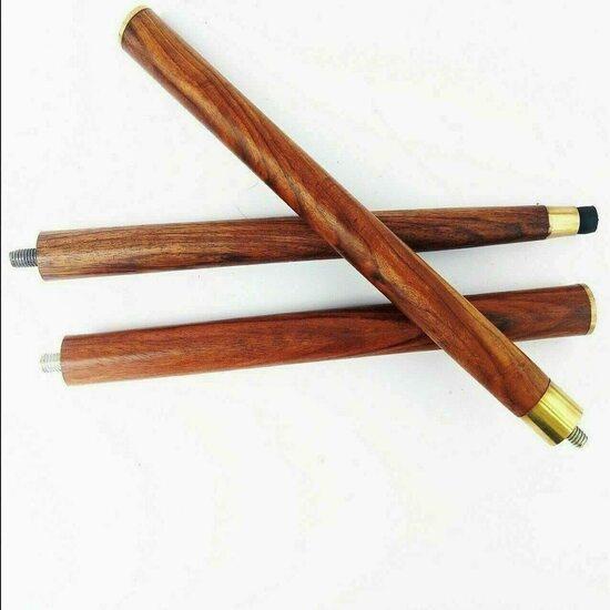 Антикварная латунь Дизайнерская цельная круглая ручка-навершие латунная деревянная трость M аэро