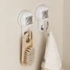 Rotating Suction Cup Hook Strong Vacuum No Drilling Bathroom Toilet Kitchen Overdoor Load-Bearing Towel Adhesive Hook Durable