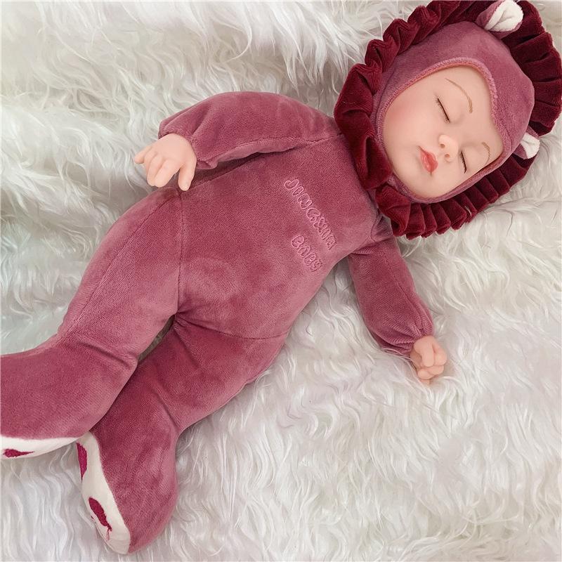 Adorable Newborn Baby Emulated Lifelike Sleeping Soothing Girls Toys
