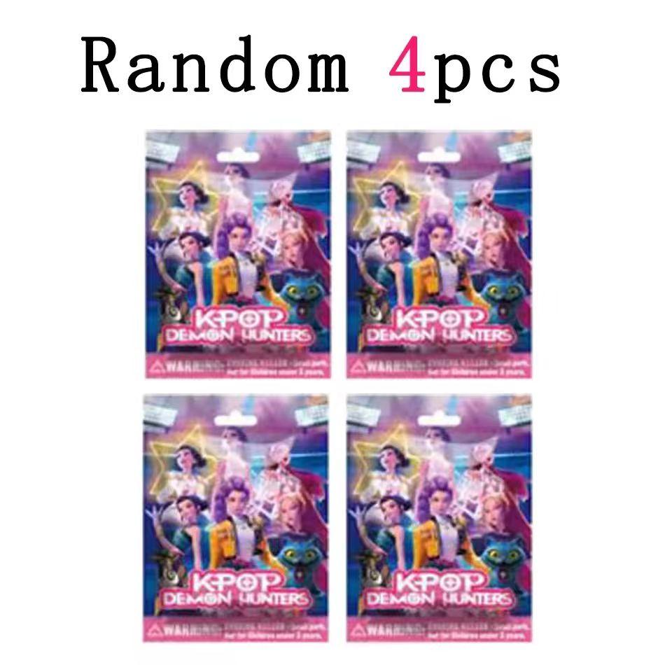 NEW Kpop Demon Hunters Action Figure Toy Derpys Tiger Rumi Mira Zoey Sussy Figurine Doll For Fans Gift