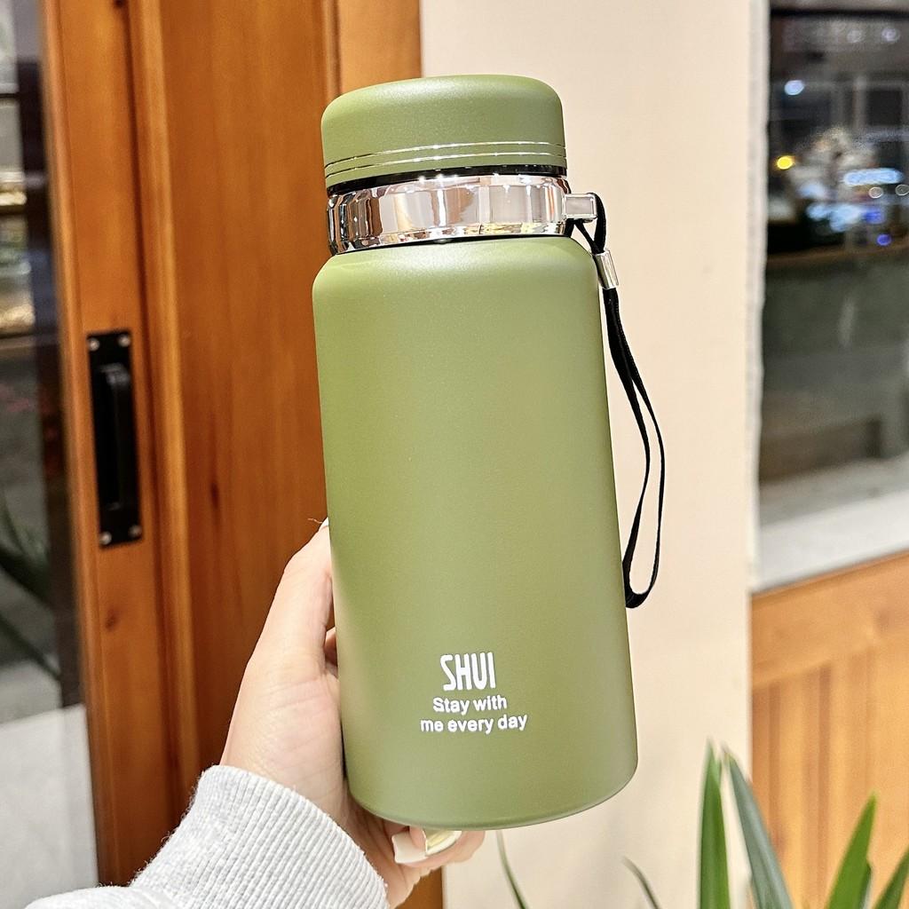 Travel Portable Insulated Mug With Straw Lock For Office And Outdoors