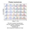 Aike Sun Prism Regenbogen Schmetterling Fensterglas Aufkleber