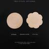 Women Ultra Thin Skin Invisible Disposable Self Adhesive Nipple Covers Breathable Woven Breast Pasties Wear Dress Nipple Covers