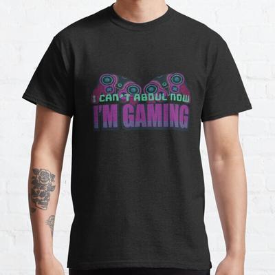 I Cant Abdule Now Im Gaming Classic TShirt S3xl