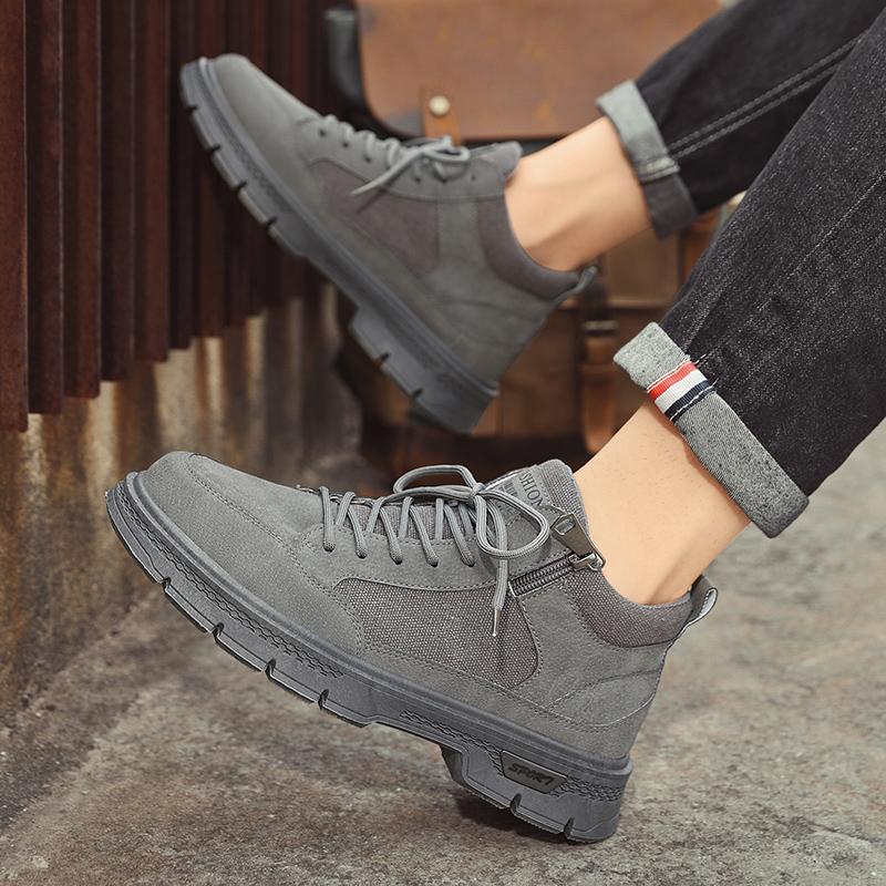 Casual Boots Fashionable Commute Chelsea Boots Comfortable Wear-Resistant Non-Slip Ankle Boots Male Tooling Boots Free Shipping