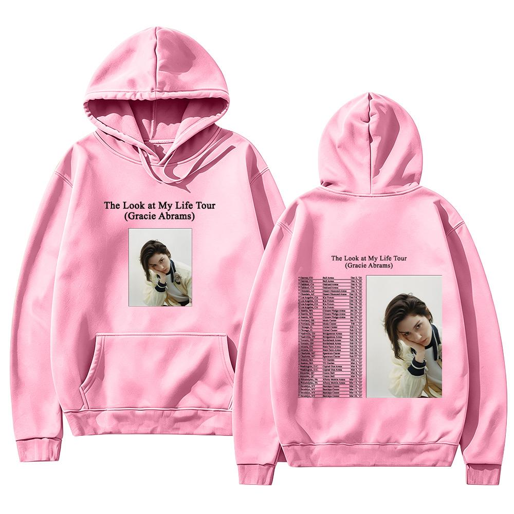 The Look At My Life Tour Gracie Abrams Hoodies Herren Damen Ästhetische Retro Sweatshirts Unisex Neu High Street Übergroße Pullover