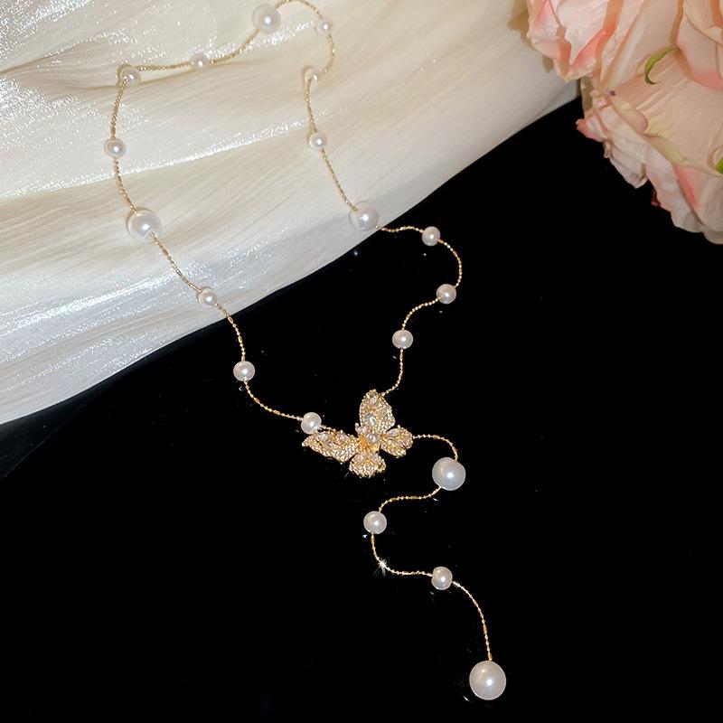 Collana con Perline per Clavicola Resort Bohemien - Accessorio di Moda di Lusso Leggero di Alta Gamma