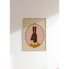 Vintage Aesthetic Nursery Abstract Wall Art Animal Portrait Bunny Print Cute Rabbit Canvas Painting Kids Room Home Decor