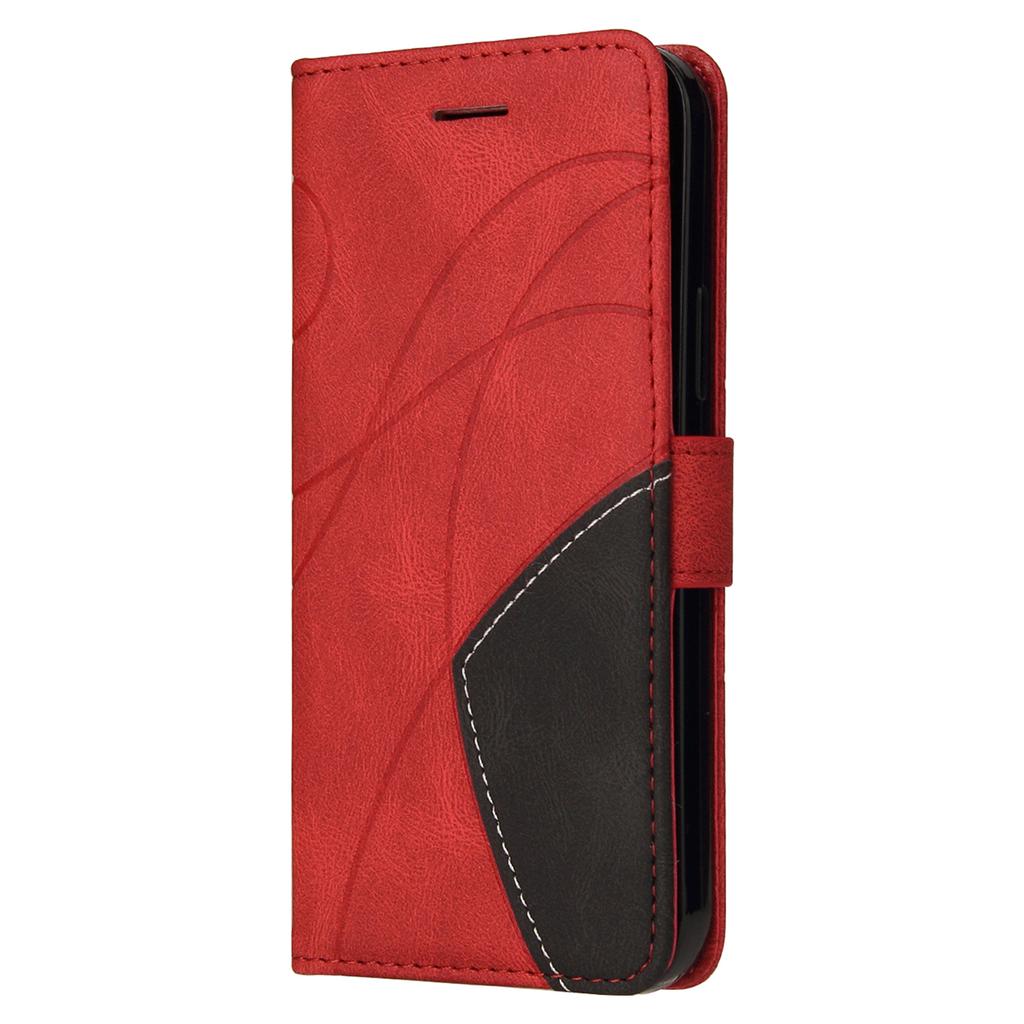 For vivo V40 Lite (Indonesia) 5G/V40 Lite (Indonesia) 4G Leather Case Wallet Stand Color Splicing Phone Cover