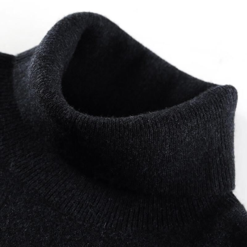 Antonio Men's 100% Wool Turtleneck Sweater