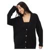 BRAVE SOUL Womens/Ladies Niamos Fishnet Button Through Cardigan