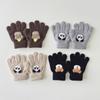Kältefeste Kinder Baby Handschuhe Winddichte Warme Fäustlinge Herbst Winter Handschuhe Arbeit Büro