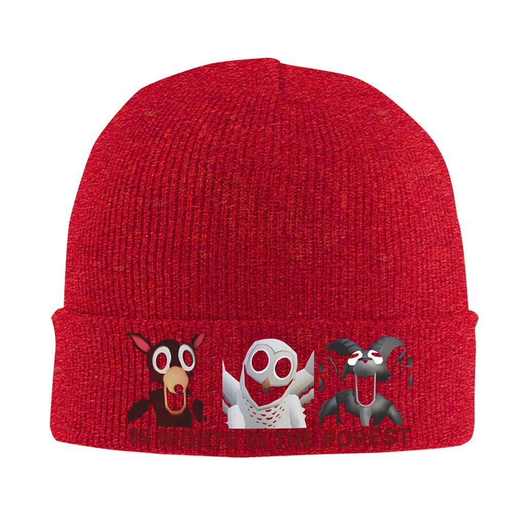 99 Nights in the Forest Knit Hat Beanie Hats Hippie Elastic Unisex Adult Bonnet Hats Autumn Winter Funny Caps Gift