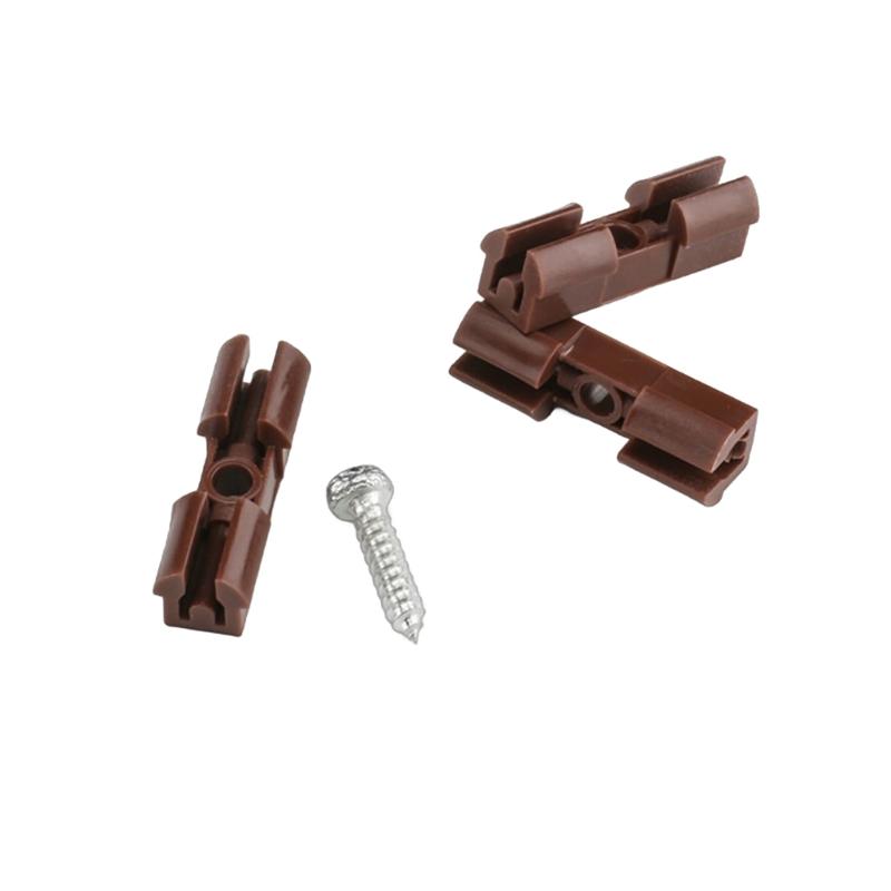 100Pcs Plastic Furniture Grille Buckle Replacement Hide Fastening Connectors Fastener Buckles Grille Accessories