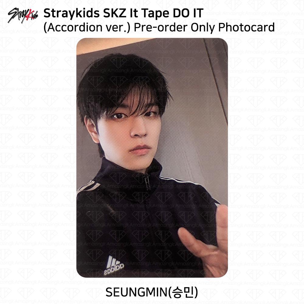 Stray Kids SKZ It Tape DO IT Akordeon ver. Oficiální fotokarta