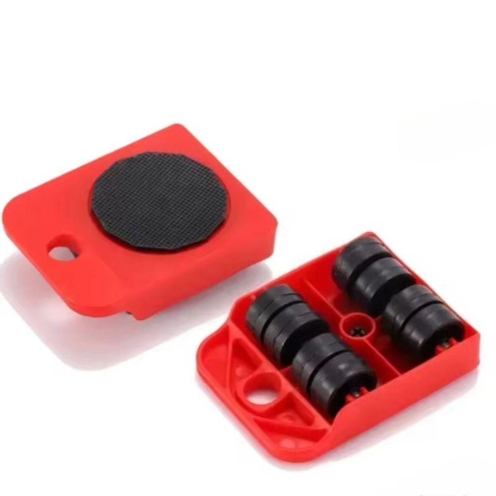 5Pcs 360 Degree Rotatable Appliance Moving Wheel Slider Easy Furniture Lifter Refrigerator Moving