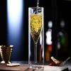 Ins Heißes Gerades Röhren Tulpen Hochzeit Sektgläser Doppelwandig Schaumwein Glas Top Restaurant Sherryglas Cocktailbecher