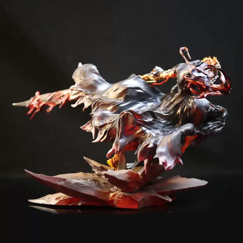 Animation Bleach Kurosaki Ichigo Luminous Gk Doll Hand-Made Model Trend Figure Desktop Ornaments Toy Gift