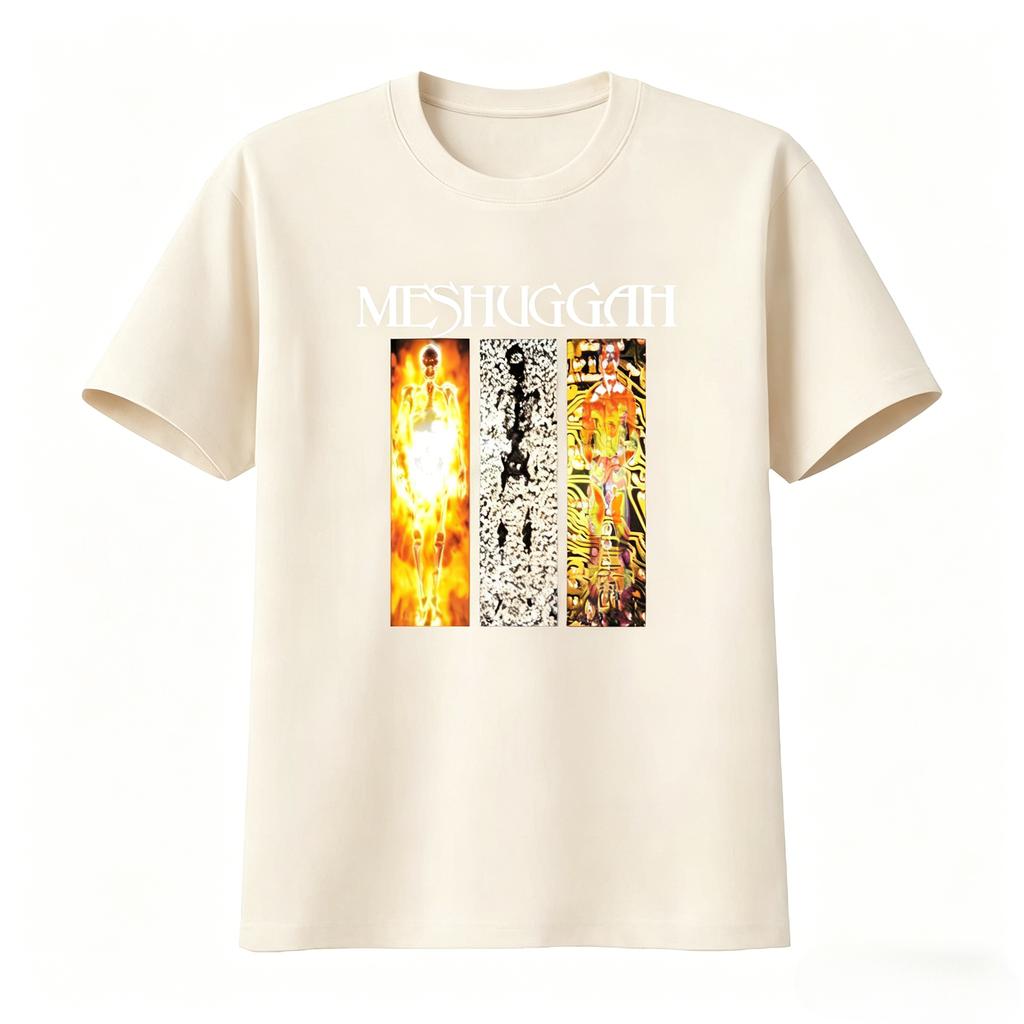 MESHUGGAH Destroy Erase Improve T Shirt Unique Art Print for Rock Fans Top Unisexs Clothing Womens 2026 Summer New T Shirt