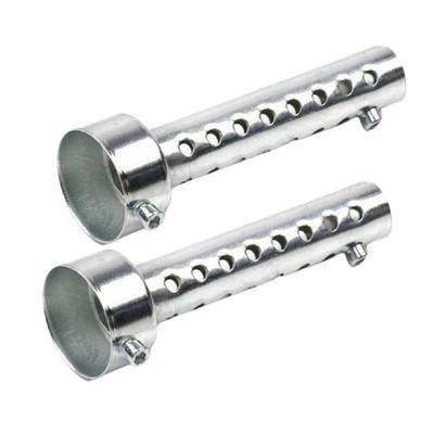I'm So Happy Inner Silencer Inner Baffle General Purpose Silencer Motorcycle Muffler, 2 Pieces (Long, 1.8 Inches (45 Mm)