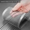 Sink Strainer Disposable Hair Stoppers Cuttable Self Adhesive Floor Drain Sticker Shower Drain Hair Catcher Bathroom Accessories