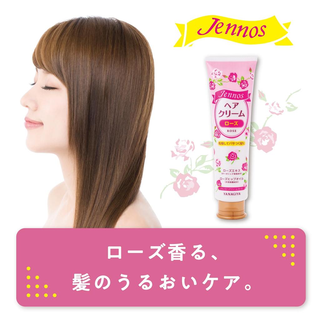 Genos Hair Cream Rose 140g 140g (x 1)
